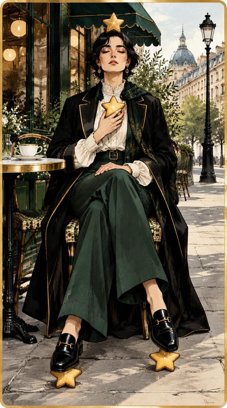 Four of Cookies tarot card
