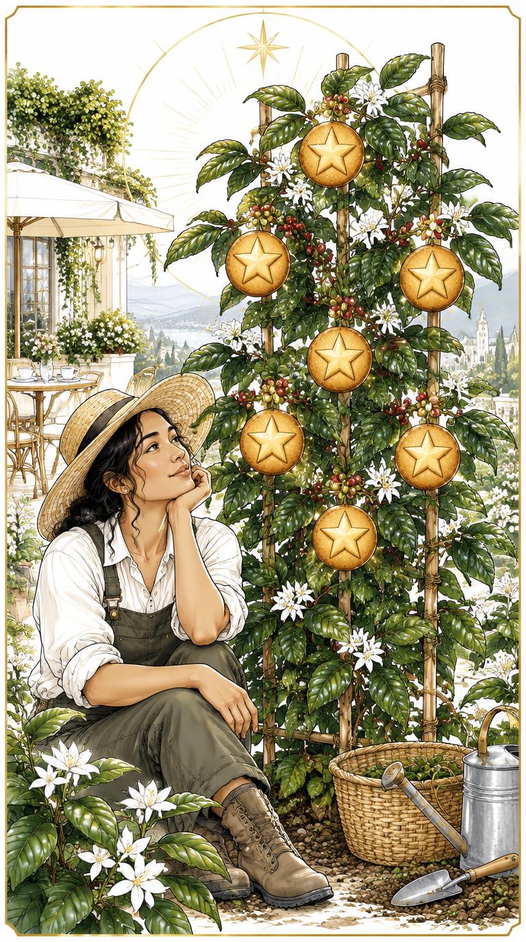 Seven of Cookies tarot card