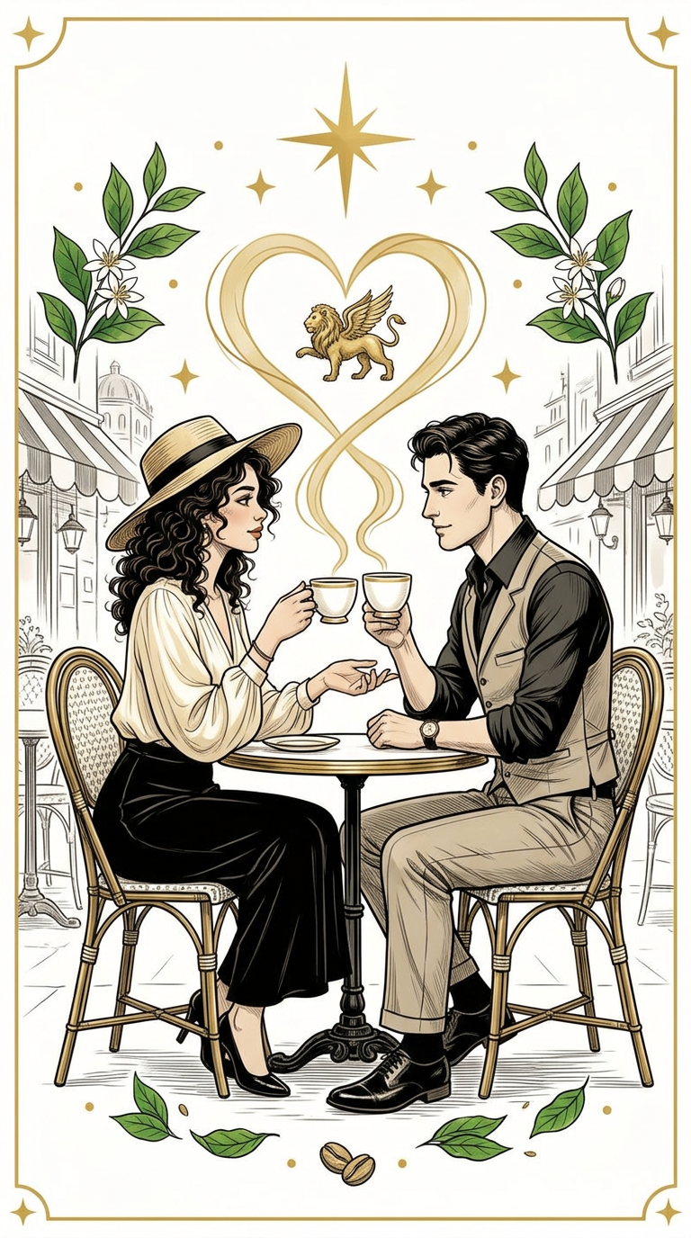 Two of Cups tarot card