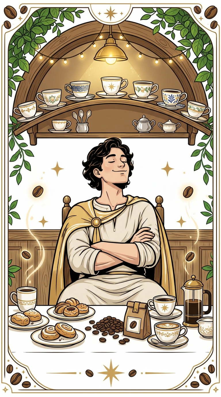 Nine of Cups tarot card