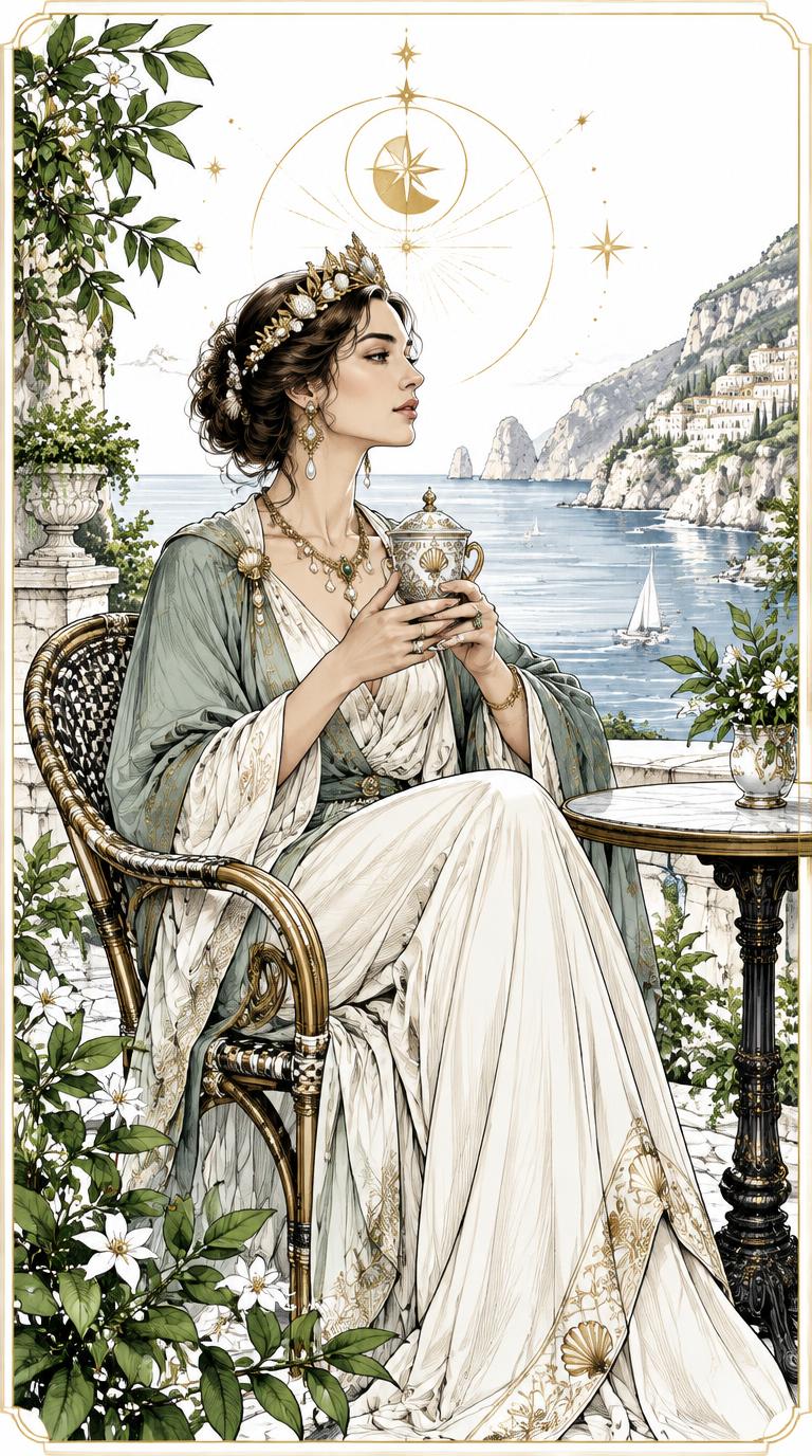 Queen of Cups tarot card