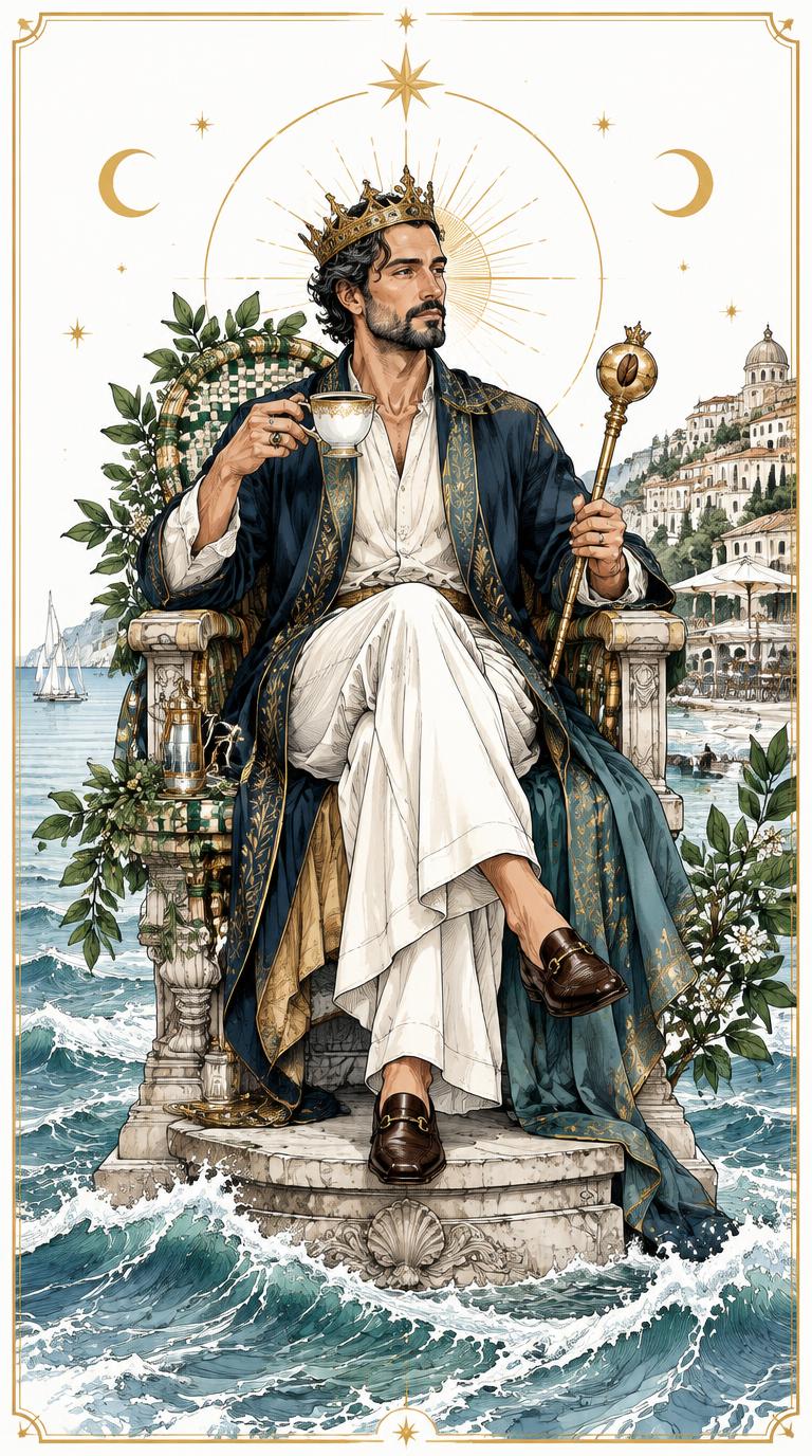 King of Cups tarot card