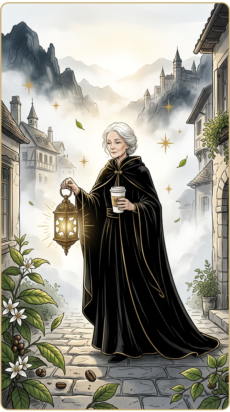 The Hermit tarot card