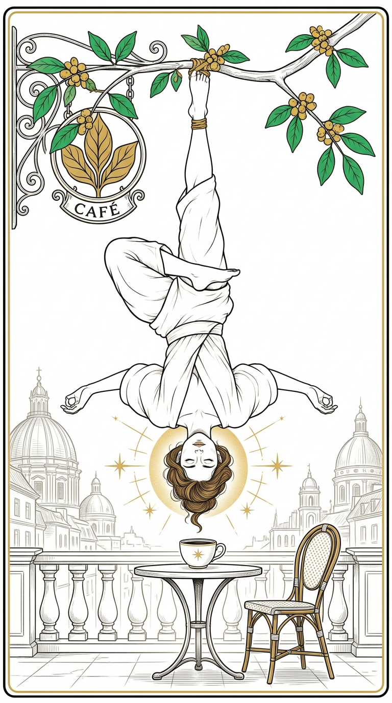 The Hanged Man tarot card
