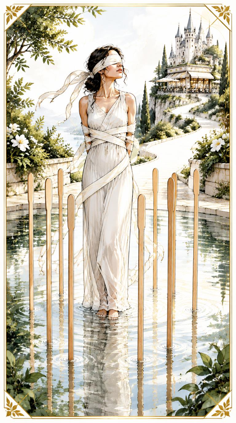 Eight of Stirrers tarot card