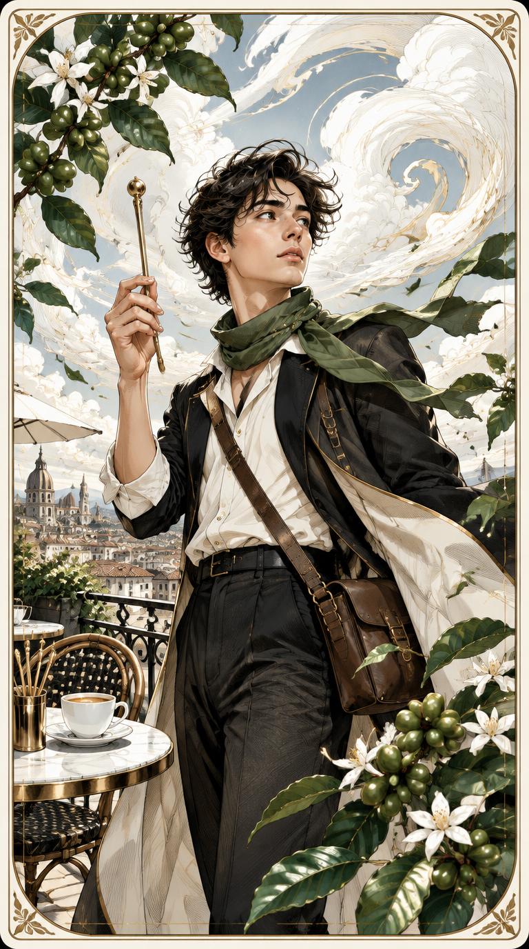 Page of Stirrers tarot card