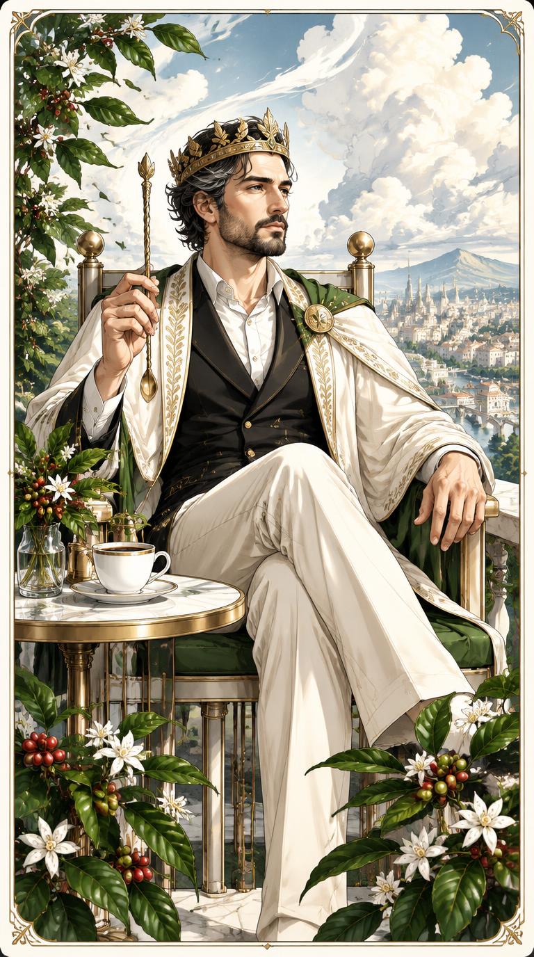 King of Stirrers tarot card