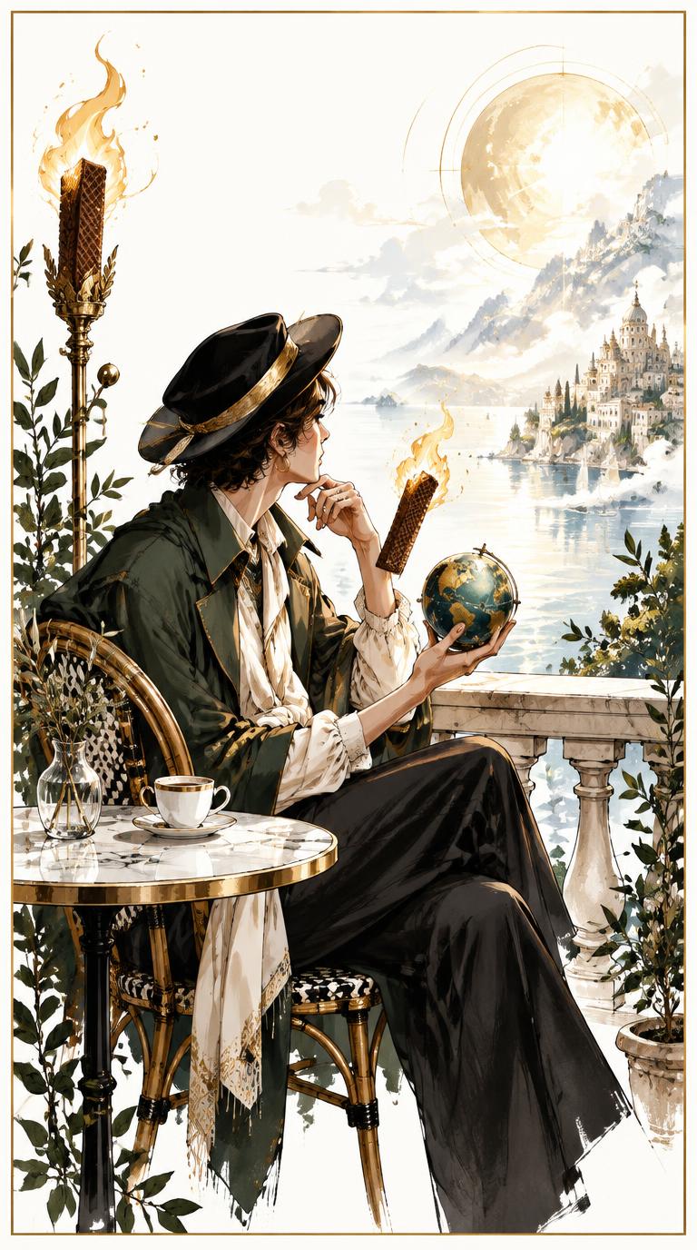 Two of Wafers tarot card
