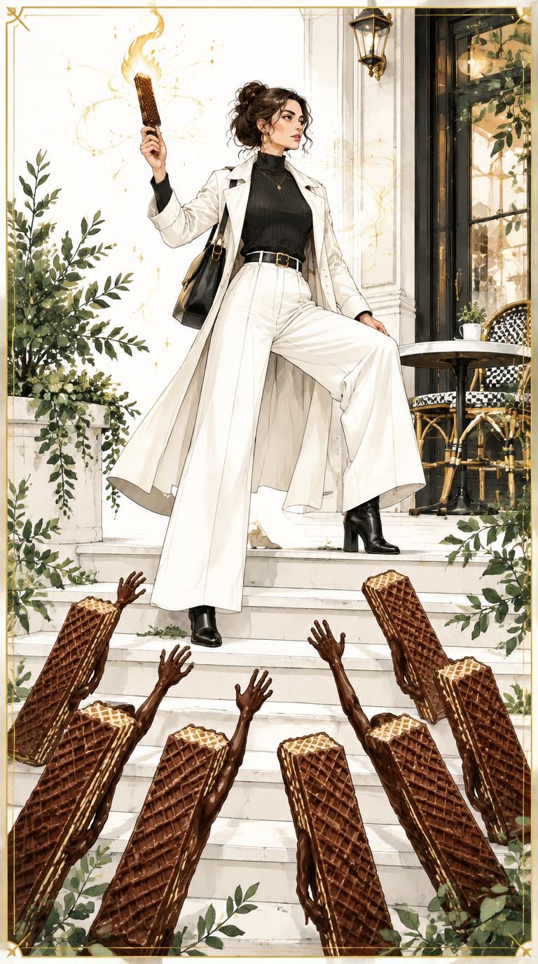 Seven of Wafers tarot card