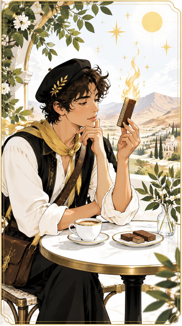 Page of Wafers tarot card
